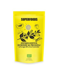 Ashwagandha korzeń w proszku Bio - 150g - Bio Planet