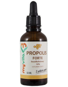 Propolis Bez Alkoholu 10% Krople - 50ml - MyVita