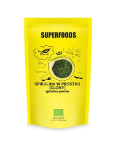 Spirulina w proszku glony Bio - 200g - Bio Planet