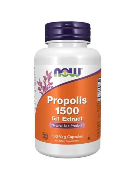 Propolis Extrakt 1500mg - 100kaps - Now Foods