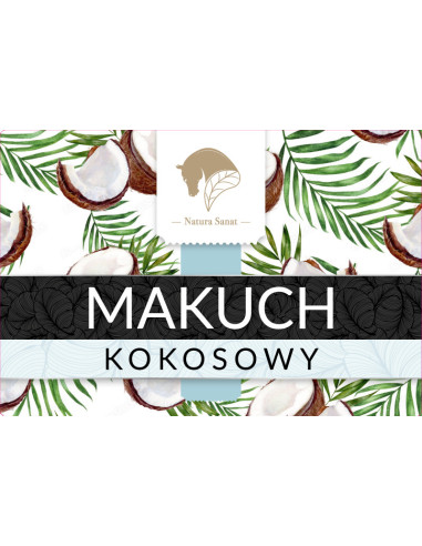 Makuch kokosowy wiaderko - 2,7kg - Natura Sanat