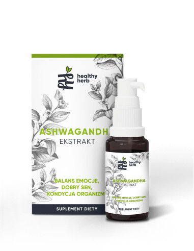 Ashwagandha ekstrakt - 30ml - Healthy Herb