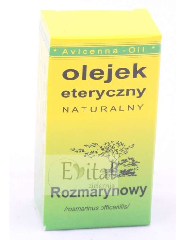 Olejek eteryczny rozmarynowy - 7ml - Avicenna