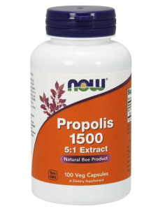 Propolis Extrakt 1500mg - 100kaps - Now Foods