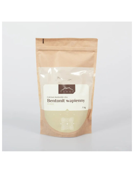 Bentonit wapienny - 1kg - nanga