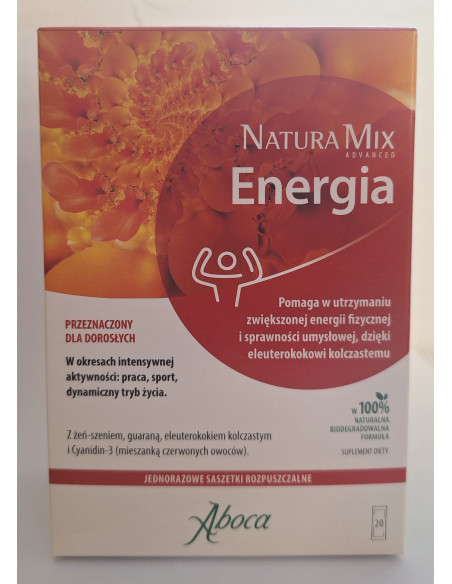 Energia - 20 saszetek - NaturaMix