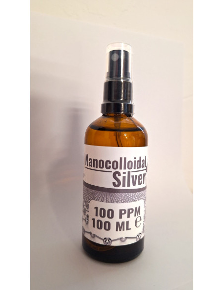 Srebro Nanokoloidalne 100ppm Spray - 100ml - Bio Nature