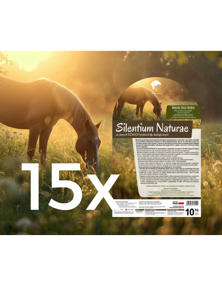 15x Sieczka SILENTIUM NATURAE 150kg (wysyłka PALETA)