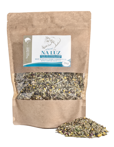 wrzuć NA LUZ zestaw ziół dla koni - 500g - Natura Sanat