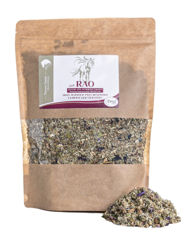 Na RAO zestaw ziół dla koni - 500g - Natura Sanat