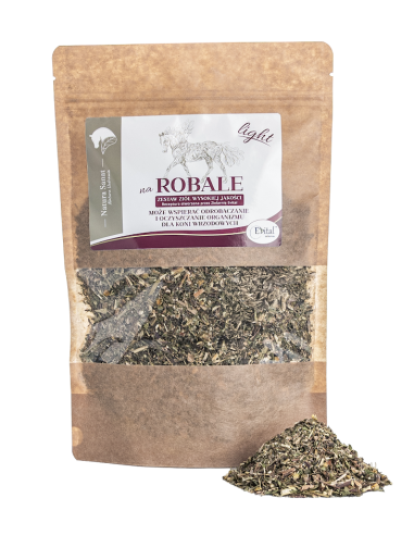 na ROBALE Light zestaw ziół dla koni - 250g - Natura Sanat