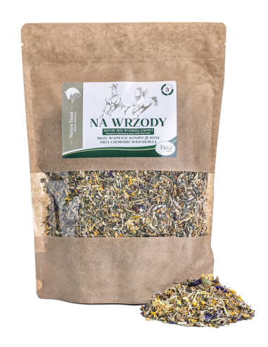 Na WRZODY zestaw ziół dla koni - 500g - Natura Sanat