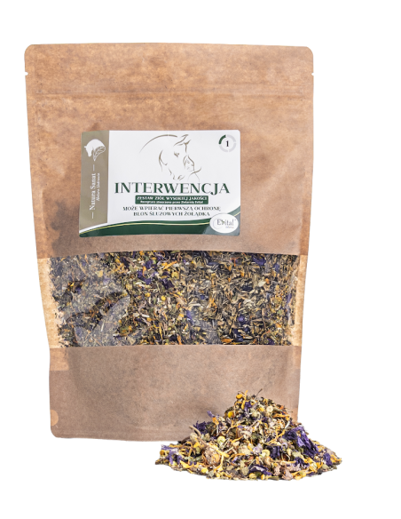 INTERWENCJA zestaw ziół dla koni - 250g - Natura Sanat