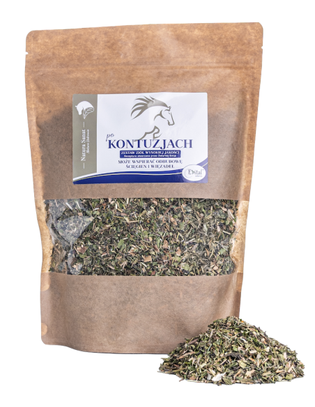 po KONTUZJACH zestaw ziół dla koni - 500g - Natura Sanat