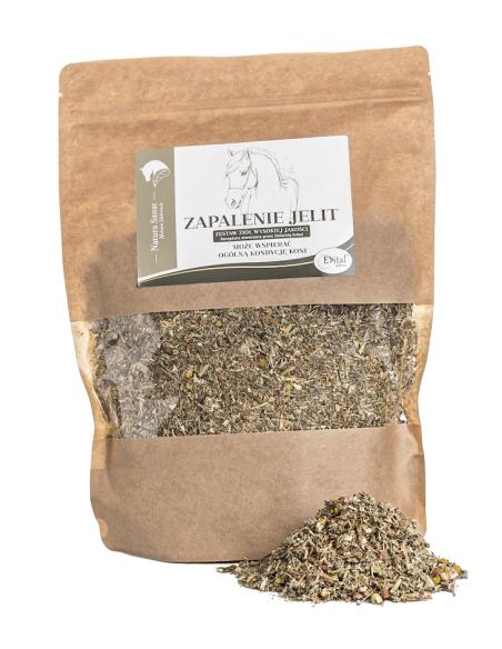 02A ZAPALENIE JELIT zestaw ziół dla koni - 500g - Natura Sanat