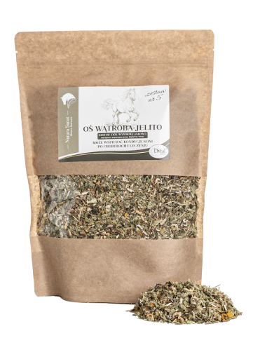 02B OŚ WĄTROBA JELITO zestaw ziół dla koni nr 5 - 500g - Natura Sanat