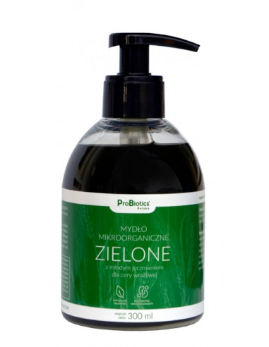 Mydło Mikroorganiczne ZIELONE - 300ml - ProBiotics