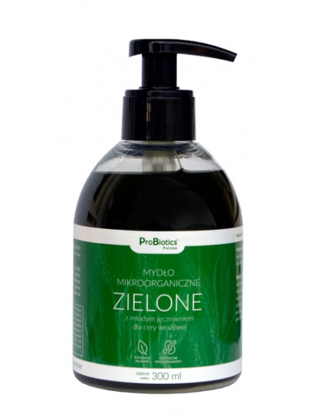 Mydło Mikroorganiczne ZIELONE - 300ml - ProBiotics