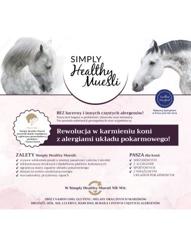 PASZA Simply Healthy Muesli Van Gorp 20kg | Natura Sanat