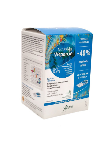 NaturaMix Wsparcie - 20+8 saszetek - Aboca